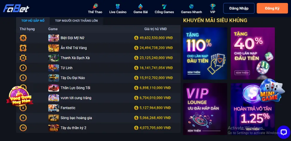 Banner khuyến mãi đá gà vlxx88 login